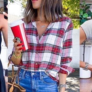 Abercrombie plaid flannel